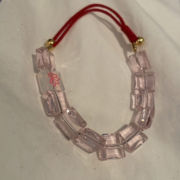 Swarovski Letra Pink Lotus Bracelet - Picture 6 of 11